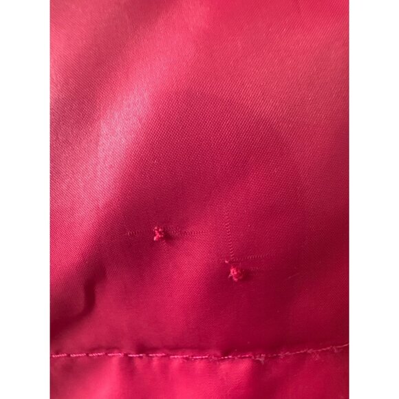 Appaman Burgundy Hooded Puffer Jacket Size 10 For Kids With Quilted Design & Zip - Picture 9 of 14